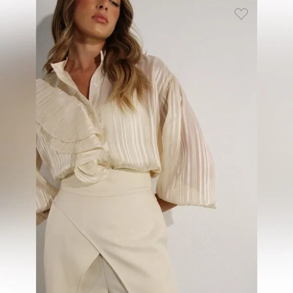 #226 “ RUFFLE BLOUSE” - Picture 2 of 14